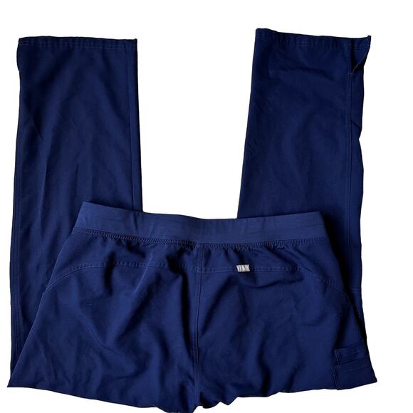 Figs Navy Straight Leg Pants - Picture 3 of 6